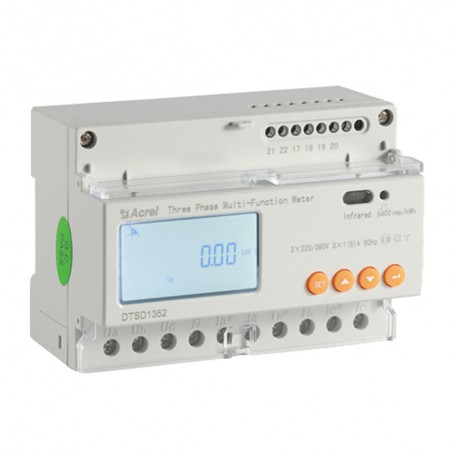 Medidor de Energía Solis-3P-Meter - Meter for EPM Function on 3P4G/3P5G (With 3 x CT)