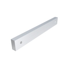 Tubo aluminio 45x20 L2281