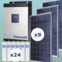 Kit fotovoltaico 6000w/día uso continuo