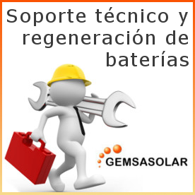 regeneración de baterías